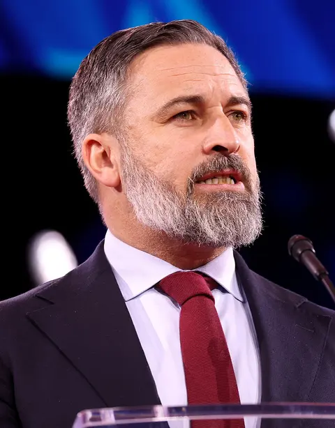 Santiago Abascal a National Harbor, 2025