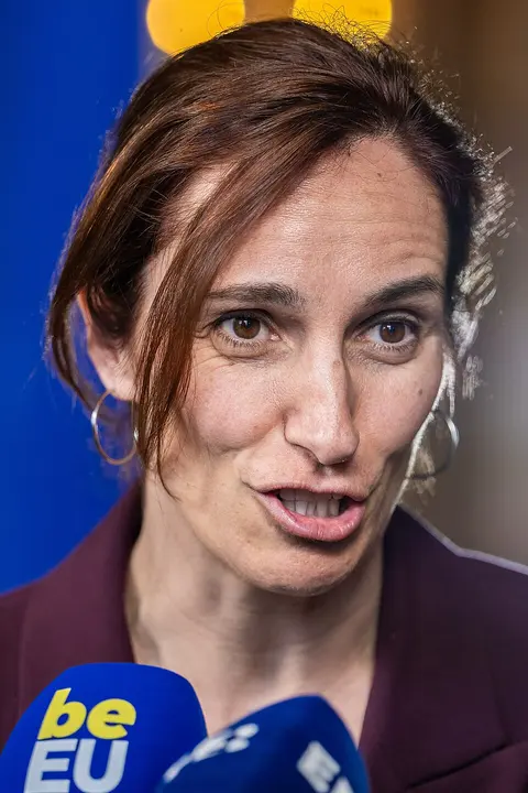 Mónica García a Brussel·les, 2024