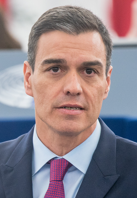 Pedro Sánchez al Parlament Europeu, 2019
